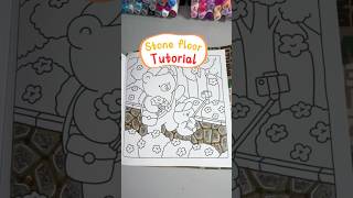 Learn to color a stone floor with alcohol markers! Easy tips x realistic textures. #ColoringTutorial Learn to color a stone floor with alcohol markers! Easy tips x realistic textures. #ColoringTutorial