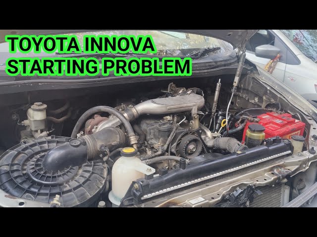 Toyota Innova Engine Problems