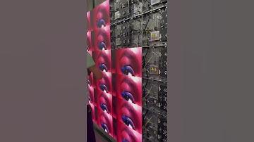 Magnetic led module front maintenance