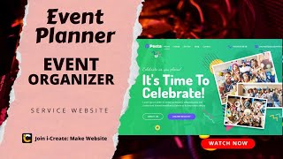 Event Planner & Organizer Website | Party, Celebration, Event Service Elementor Theme | Pesta Theme