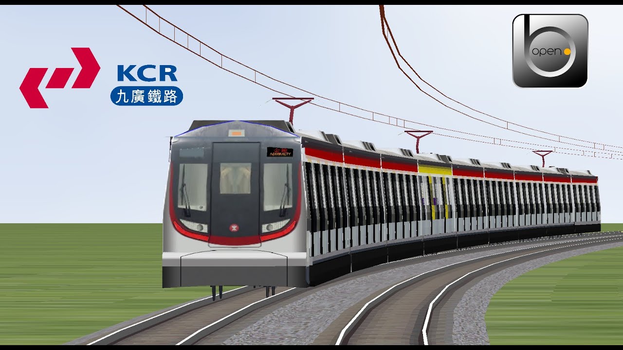Openbve R162 Openbve R train 回去九廣鐵路的年代 (紅磡-大埔墟) - YouTube