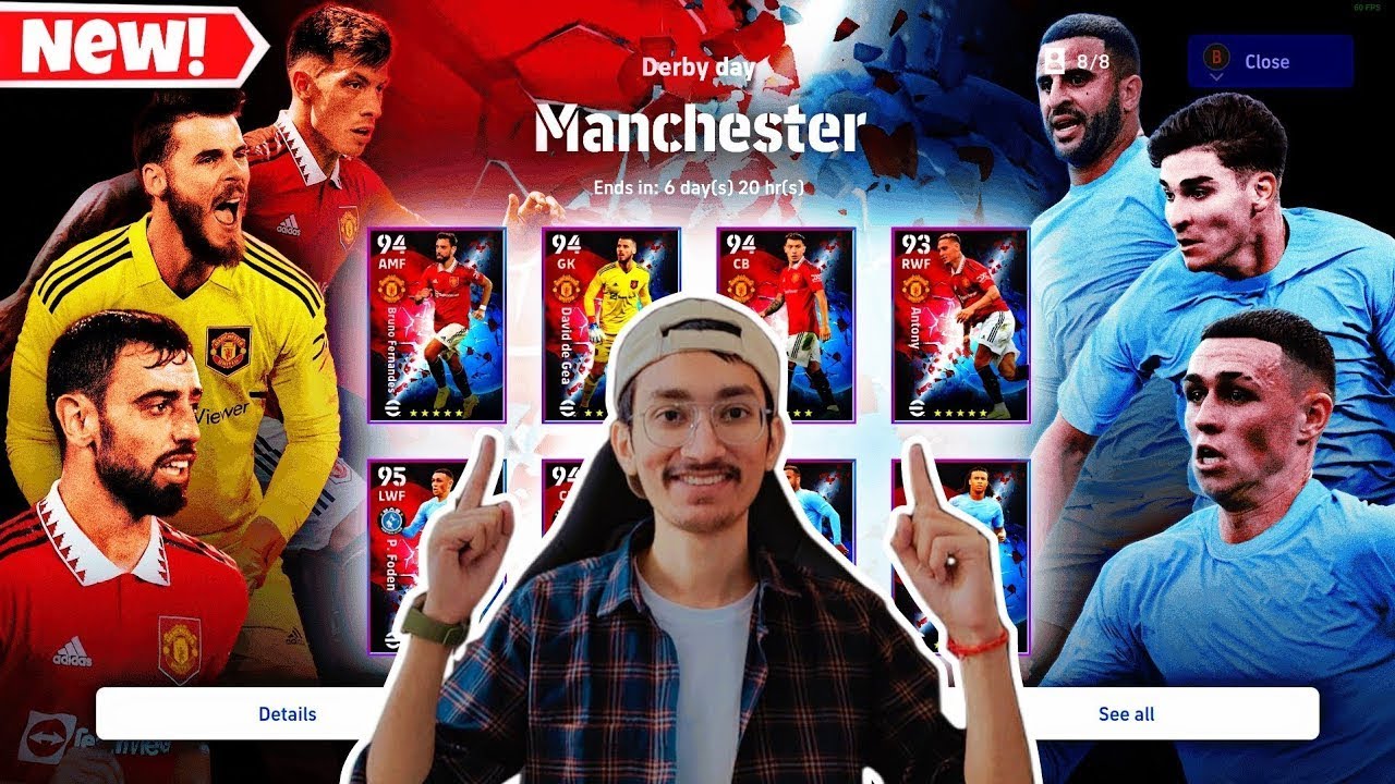 🔴MANCHESTER UNITED VS MANCHESTER CITY WATCHALONG🩵| MAIN ID Rank Pull 👊🏼| 