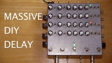 MASSIVE DIY DELAY PEDAL