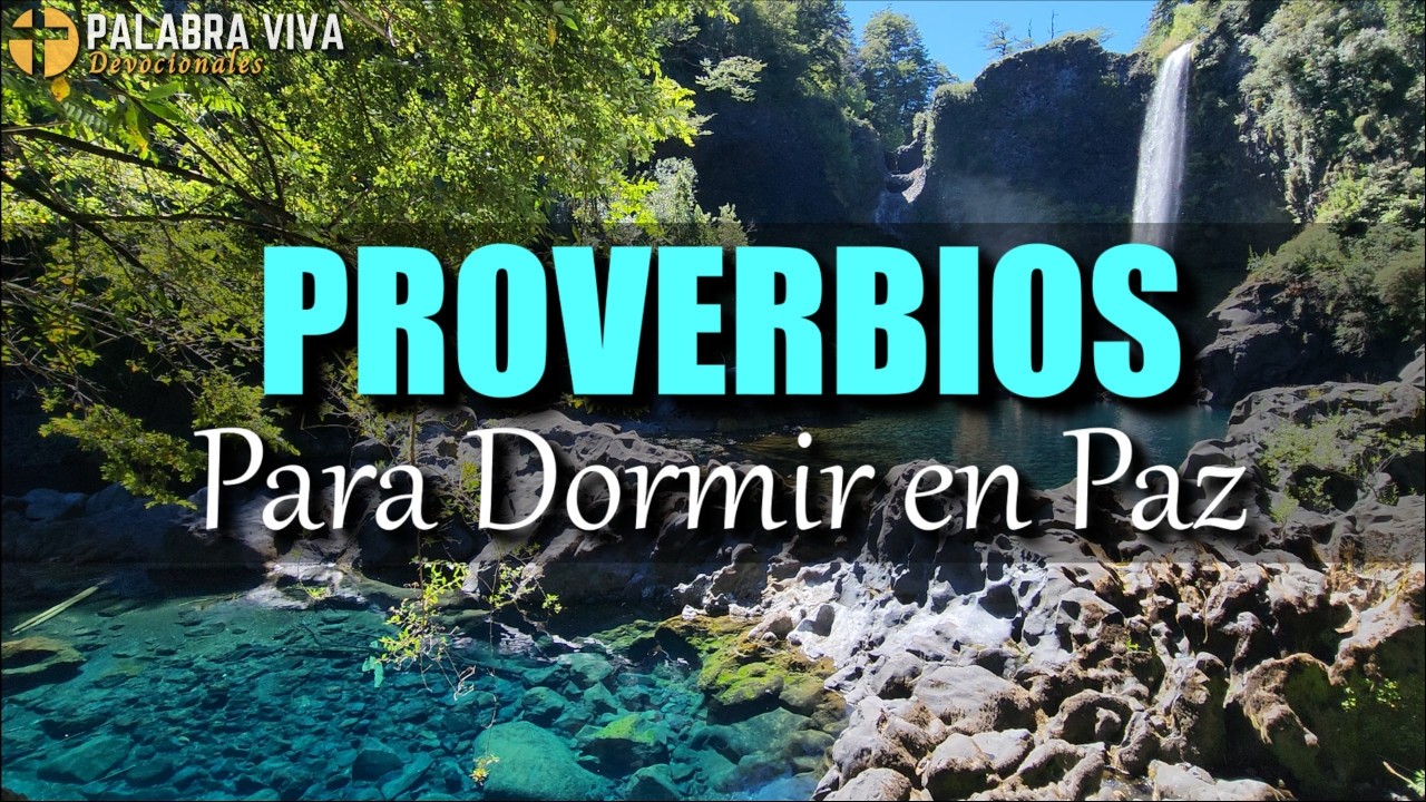 Proverbios de la Biblia para dormir en Paz | Probers in Spanish to sleep 