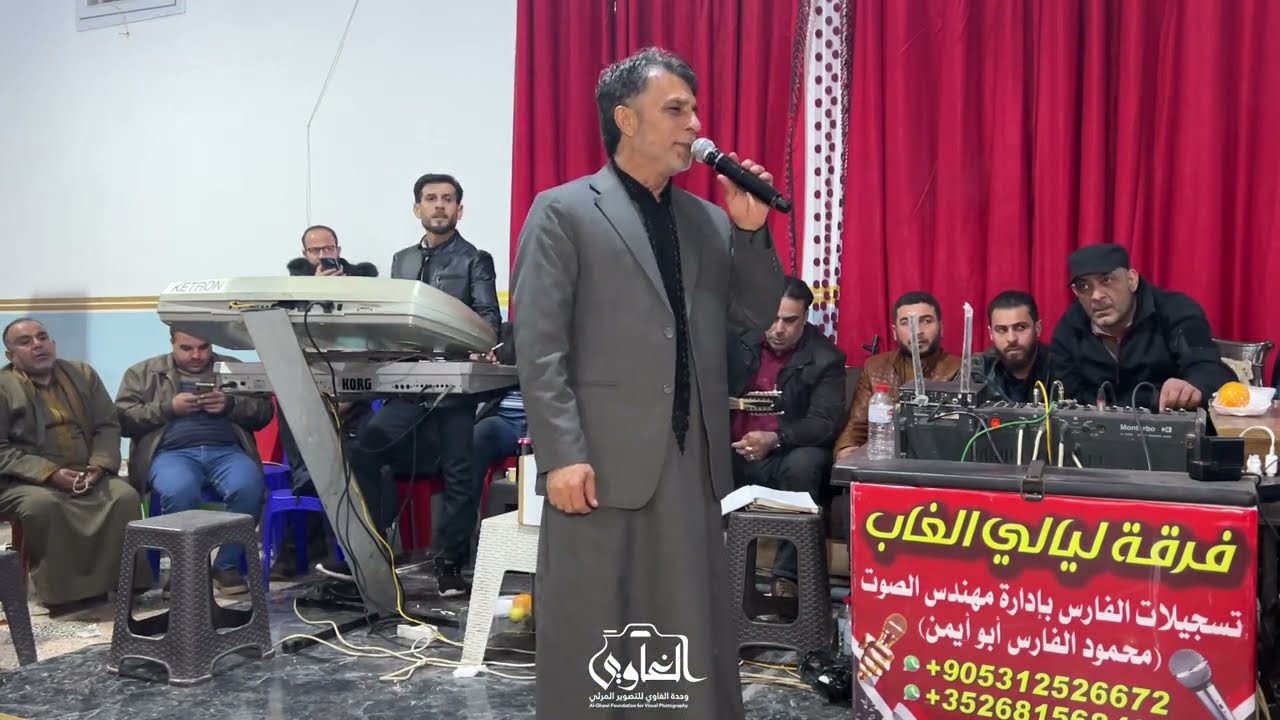 عتابا الفنان محمد فطراوي و الفنان معاذ الحلبي عازف الأورك طارق كويسم