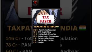 Taxpayers In india 🇮🇳 #taxplanning