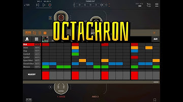 OCTACHRON - 8 Track Midi Drum Sequencer - AUv3 - Live Stream Demo