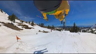 Throwing a D-Spin 720º At Palisades Tahoe, California