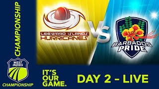 🔴 LIVE Leeward Islands v Barbados - Day 2 | West Indies Championship 2024 | Thursday 11th April