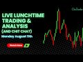 8/11/25 - Live Trading and Market Analysis! (come hang out!)