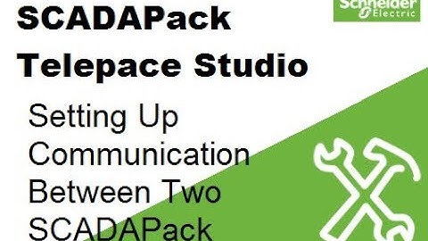 SCADAPack - Setting Up Communication Between Two SCADAPack
