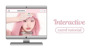 mac themed interactive carrd tutorial - ib angeidiarys, cr wonyologist