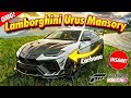 TUTO FH5 : Comment faire un Lamborghini Urus Mansory (Bicolore &amp; Carbone)