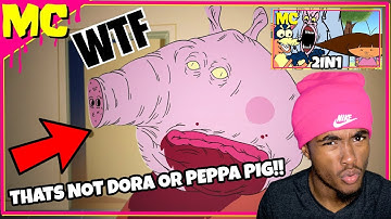 THATS NOT DORA OR PEPPA PIG!! | I Can Count To Three (MeatCanyon) 2IN1 REACTION