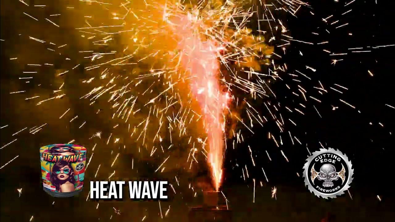 Heat Wave Fountain Firework Cutting Edge Spinning Fountain YouTube