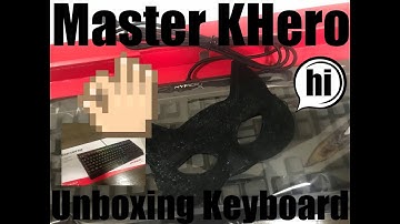 Unboxing My New Keyboard HyperX ALLOY CORE RGB