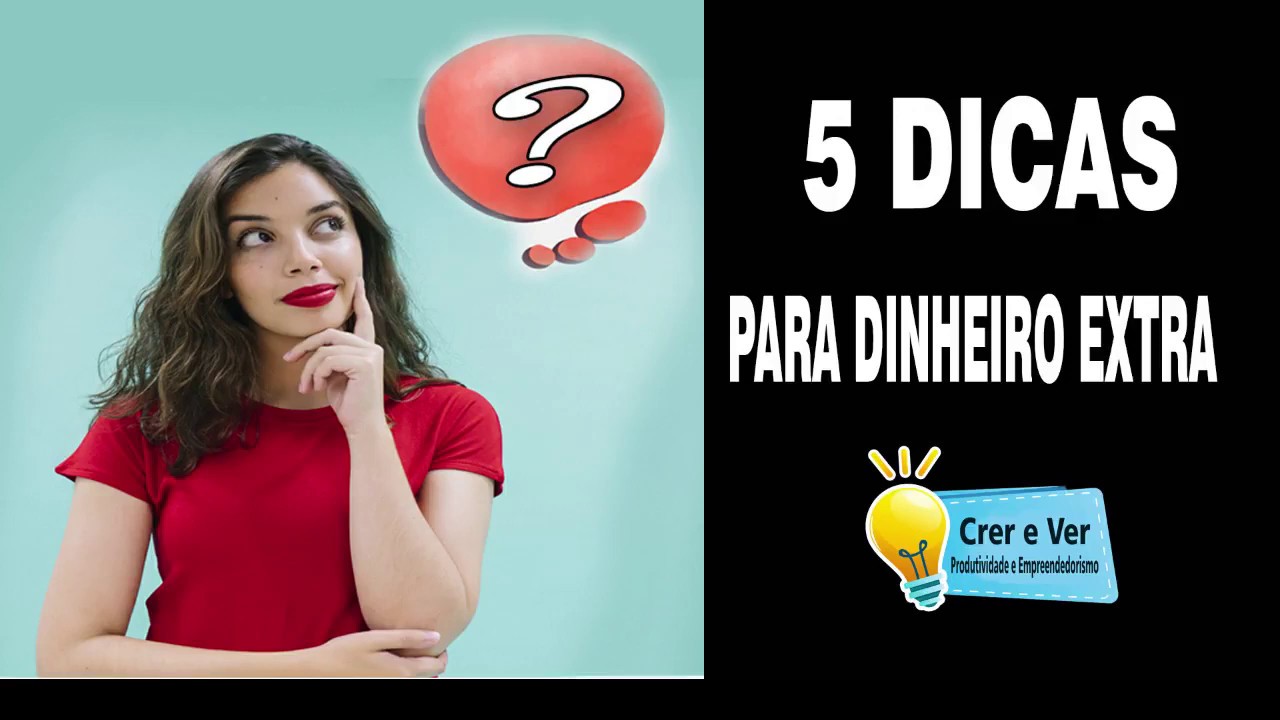 5 dicas de renda extra - YouTube