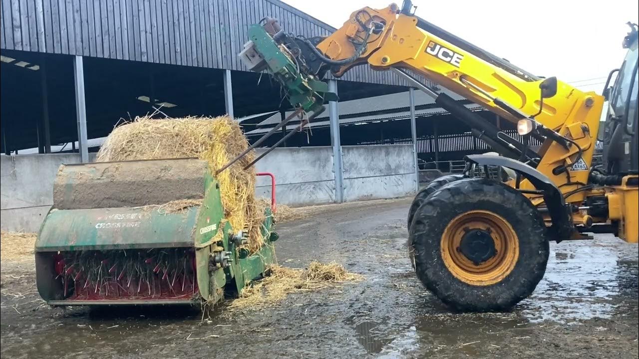 JCB TM320s 2020 & WESSEX STRAW CHOPPER YouTube