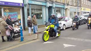 Northumbria Egg Run going through Amble Easter 2024