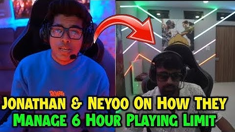 Jonathan And Neyoo On How They Manage 6 Hour Playing Limit