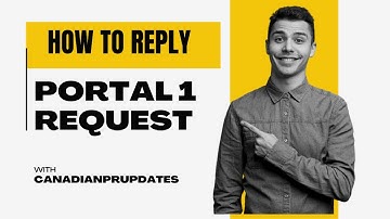 How To Reply Portal 1 request to IRCC In 2025 | New Questions in portal 1 request |