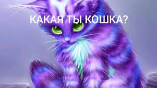 Какая ты кошка тест