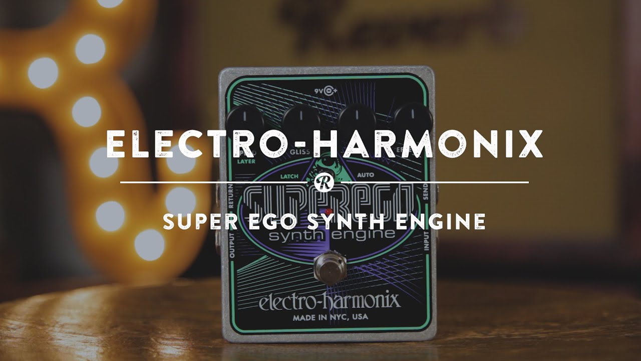 Electro Harmonix Super Ego Plus - Synth Multi Effect - Pedaltown