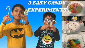 Candy Experiments for kids / Science Experiments