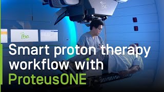 Proton therapy workflow with ProteusONE