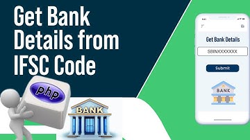 GET BANK DETAILS FROM IFSC CODE|Bank IFSC API|RAZORPAY API|PHP API Example