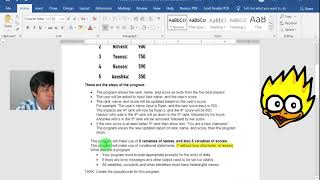 Famous Pseudocode: 5 Best Player Score Board for Game - David Setiabudi Profile