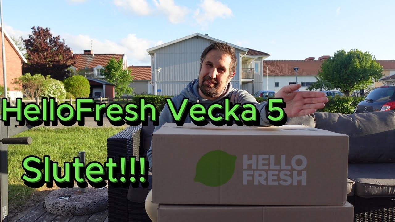 HelloFresh Vecka 5 - Sista lådan?