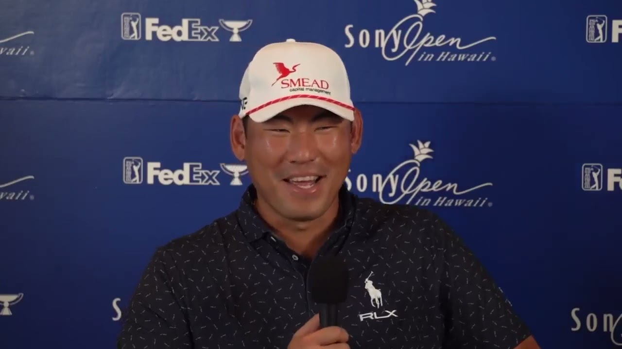 Chan Kim Tuesday Press Conference 2024 Sony Open in Hawaii - YouTube