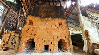Natural Clay Bricks Making in Sri Lanka  | Process of Making House Building Bricks (Gadol)