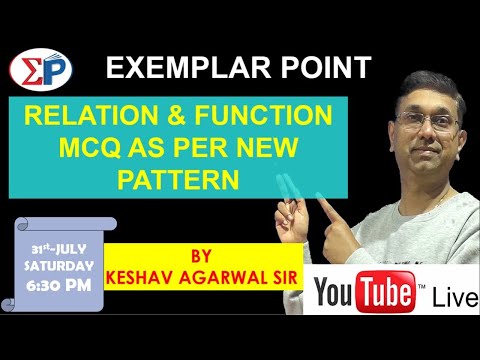 CLASS 12 MATHS RELATION AND FUNCTIONS PARAGRAPH BASED CASE STUDY MCQ QUESTIONS