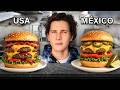 Probando las mejores hamburguesas: MÉXICO VS USA
