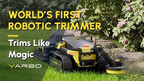 WORLD’S FIRST Robotic Trimmer! This Will Change Lawn Care Forever!