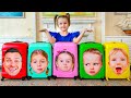 Five kids moving song  more childrens songs ands