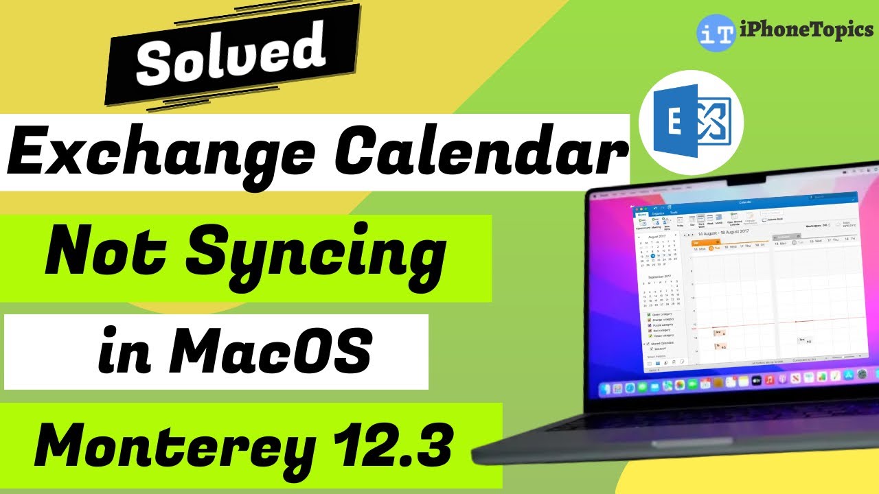  Solved Exchange Calendar Not Syncing In MacOS Monterey 12 3 YouTube