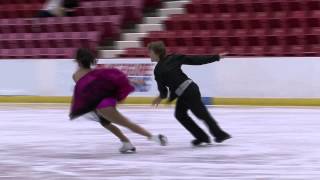 4 S. AGHAI / J. PARTANEN (FIN) - ISU JGP Lake Placid Junior Ice Dance Short Dance