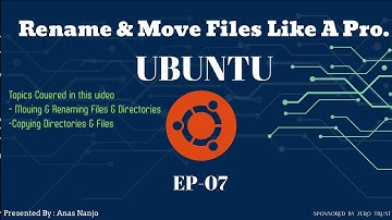 How to copy, move and rename files in ubuntu. #ubuntu #linux #linuxforbeginners