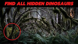 Find The Hidden Dinosaur In 15 Seconds