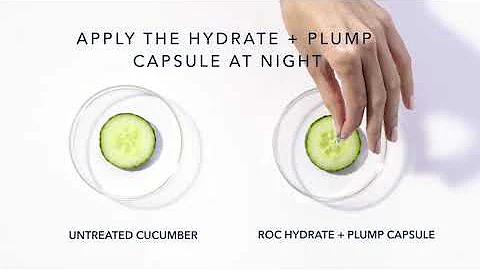 RoC Hydrate + Plump Night Serum Capsules