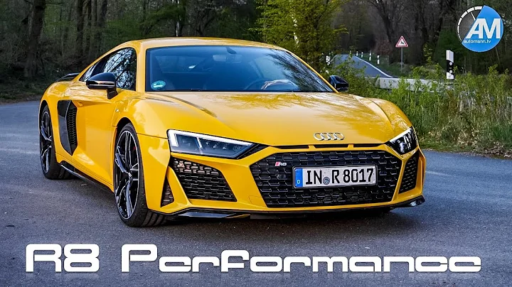 Audi R8 Performance (620hp) - DRIVE & SOUND!