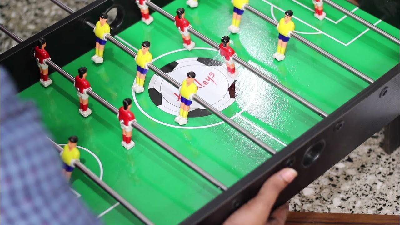 hamleys foosball Unboxing Assembling Indoor Games YouTube