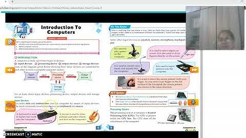 Computer for class 4 :Chapter 1 : Introduction To Computers -  part 1