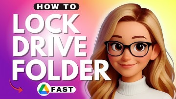 How to Lock Google Drive folder - 2025