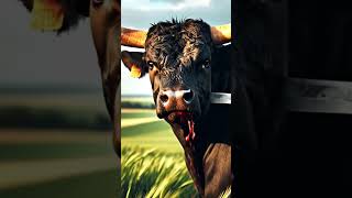 A cow's final moment #hunting #cow #wildlife