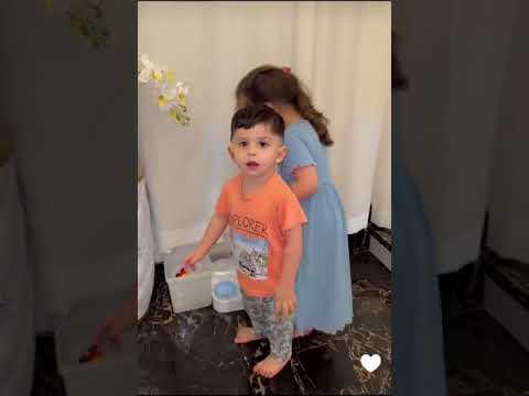 ننوش شوفوا سنود بدو يحكي مع بابا وماما ريتشو