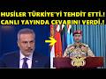 TEHDİT ETTİLER.! CANLI YAYINDA ÖYLE BİR CEVAP VERDİ Kİ...!